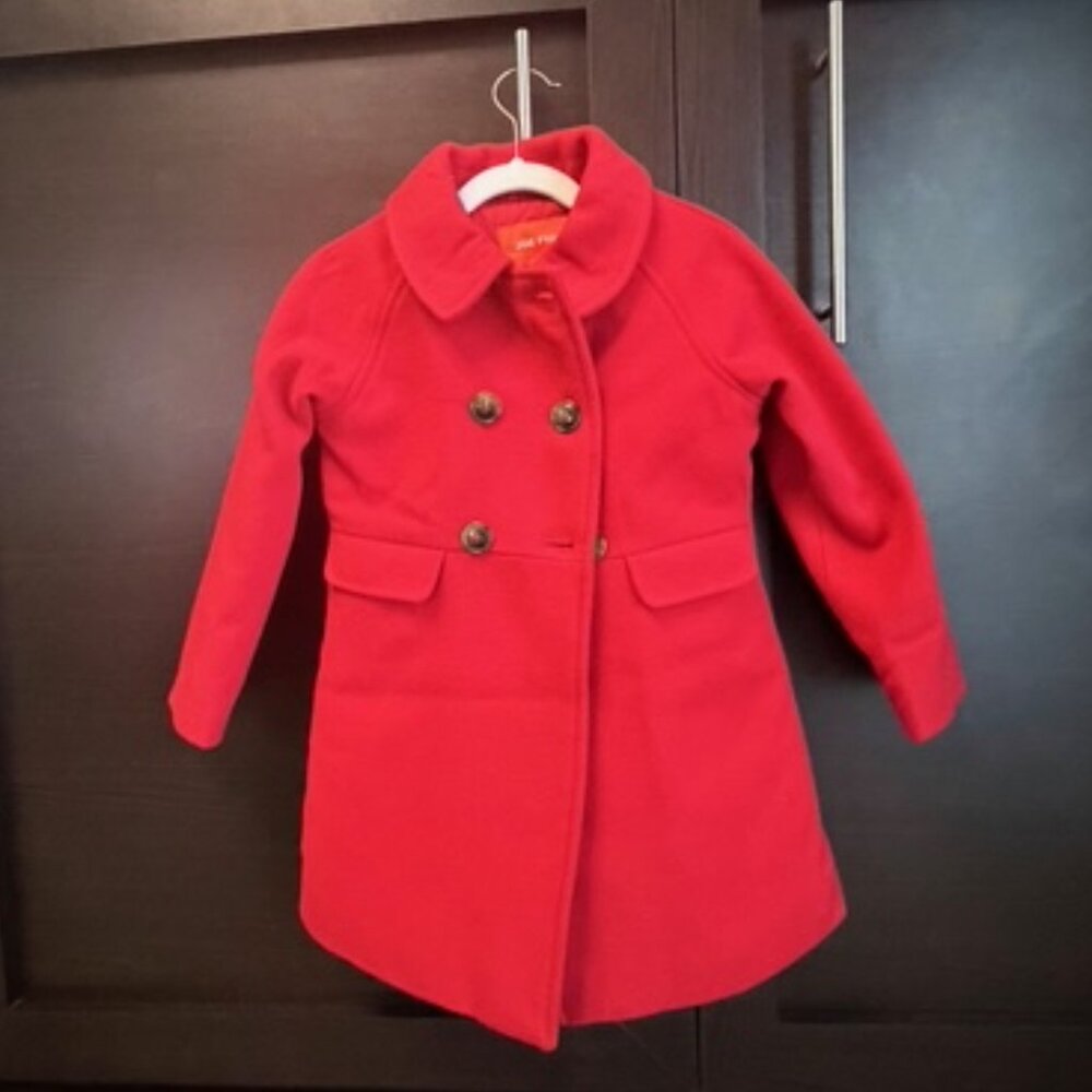 JOE FRESH toddler girls double breasted pea coat size 5T